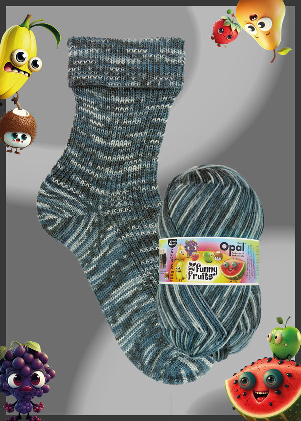 Opal Funny Fruits 4-ply 100g col. 11413