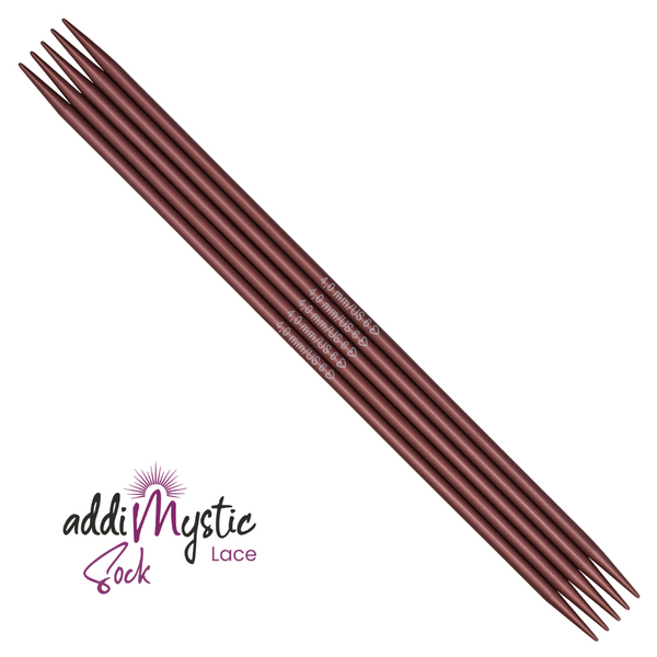 addiMystic Sock Lace double pointed needles 15-23 cm