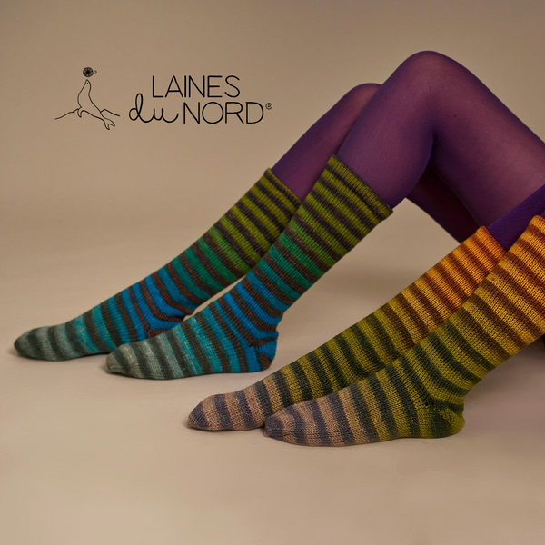 Laines du Nord PAINT Socks 6-ply 150g