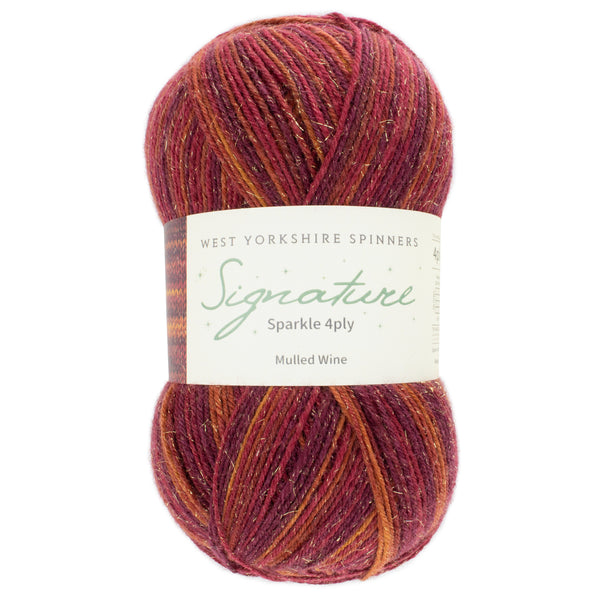 West Yorkshire Spinners Signature Sparkle 4 Ply 100g