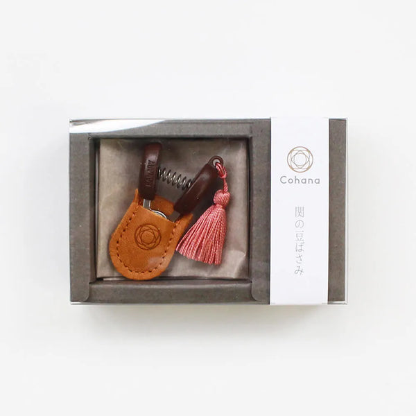 Cohana Seki Mini Scissors – Japanese Mini Scissors with Leather Case