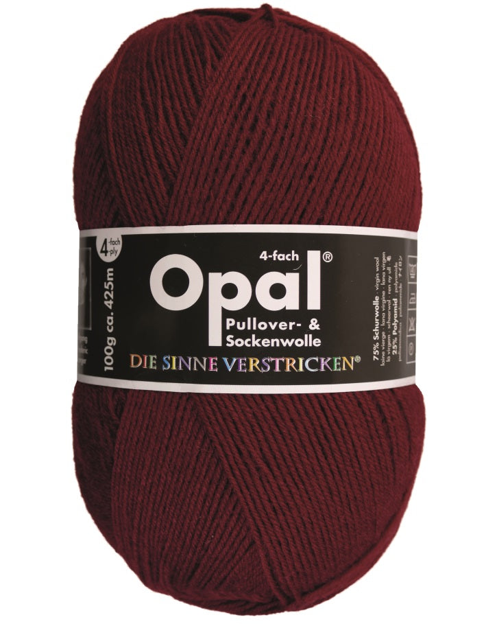 Opal Sock Yarn Solid 4-ply 100g – SEW-shop
