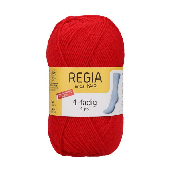 Regia Sock Yarn Solid 4-ply 50g