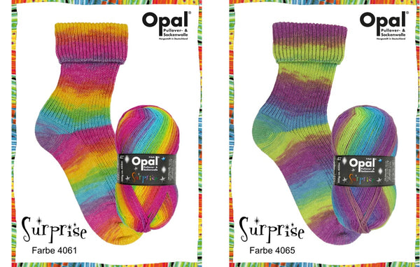 Носочная пряжа Opal Surprise 4-ply 100г