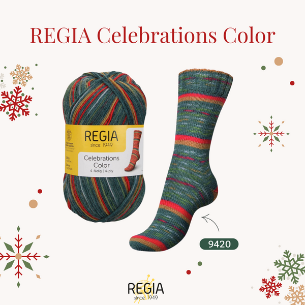 REGIA Celebrations Color col.9420 4-ply 100g