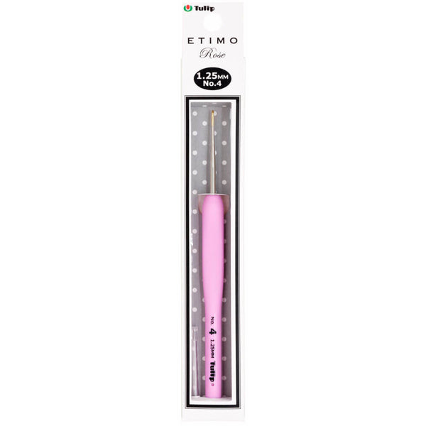 Tulip Etimo Rose steel crochet hook