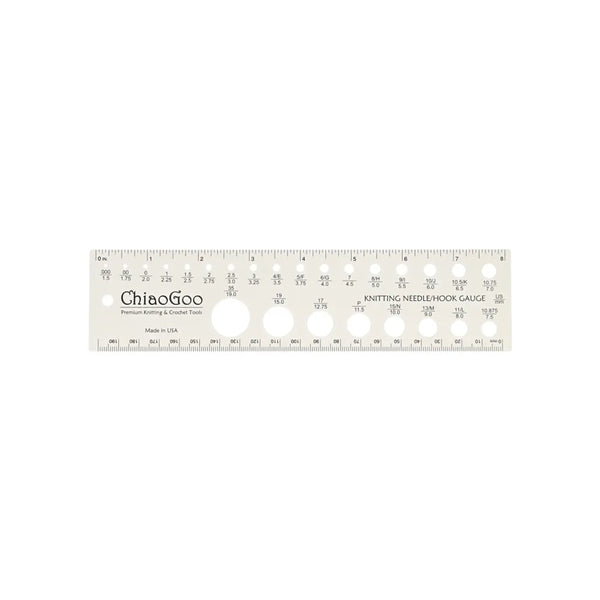 ChiaoGoo Needle Gauge 13-20 cm