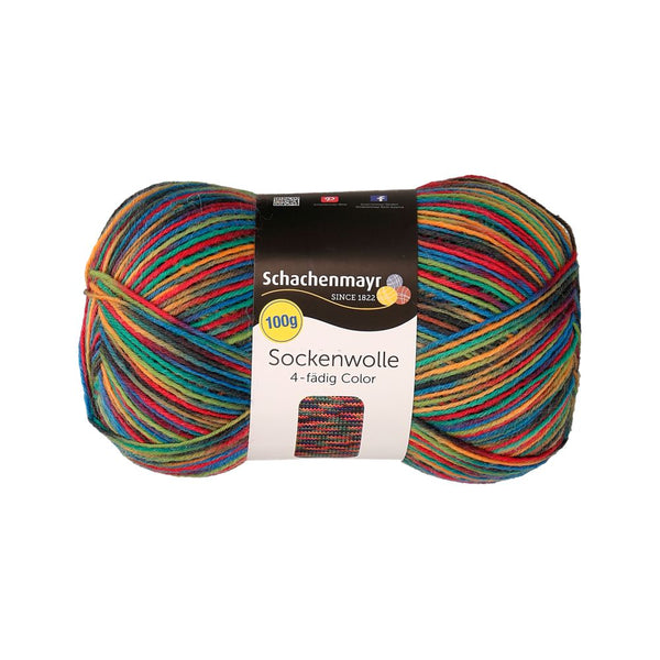 Schachenmayr Sockenwolle Color 4-ply 100g