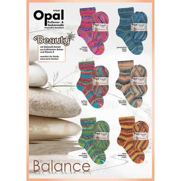 Opal Beauty 4 Balance 4-ply 100g