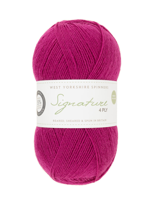 West Yorkshire Spinners Signature 4 Ply 100g