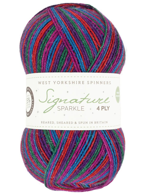 West Yorkshire Spinners Signature Sparkle 4 Ply 100g